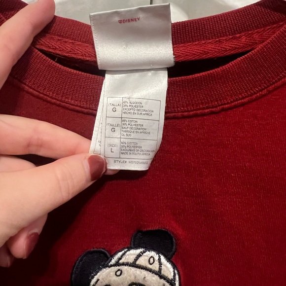 Disney Vintage Mickey Mouse Crewneck Sweater - Picture 2 of 4